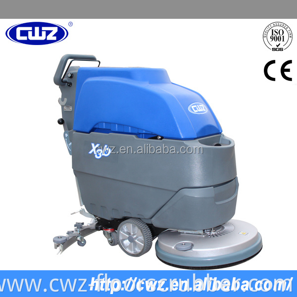 Cable walk behind floor cleaning machines for hotel